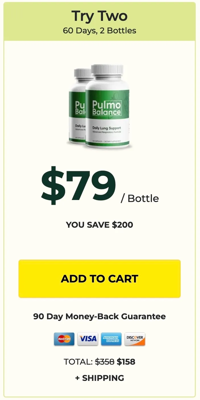 Pulmo Balance 2 bottle package